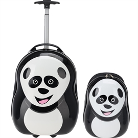 Resväska & Ryggsäck set för barn, Panda