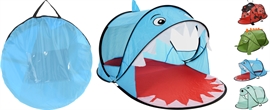 Pop Up-tält för barn 50+ UV-skydd Shark
