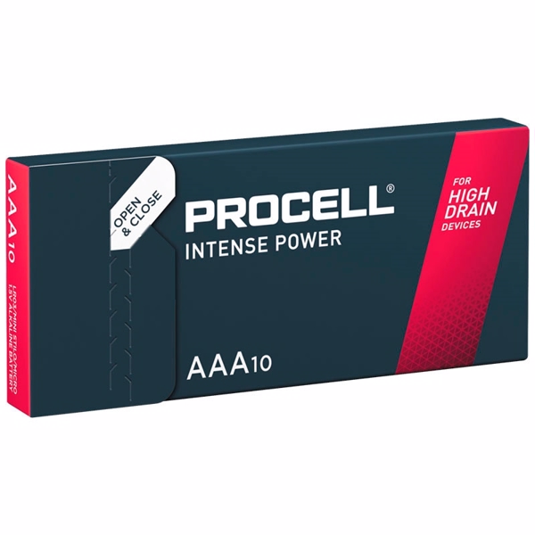 Duracell Procell INTENSE LR03/AAA alkaliska batterier (10 st)