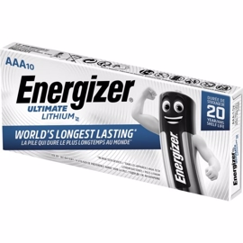 Energizer L92 / AAA litiumbatterier 10 st