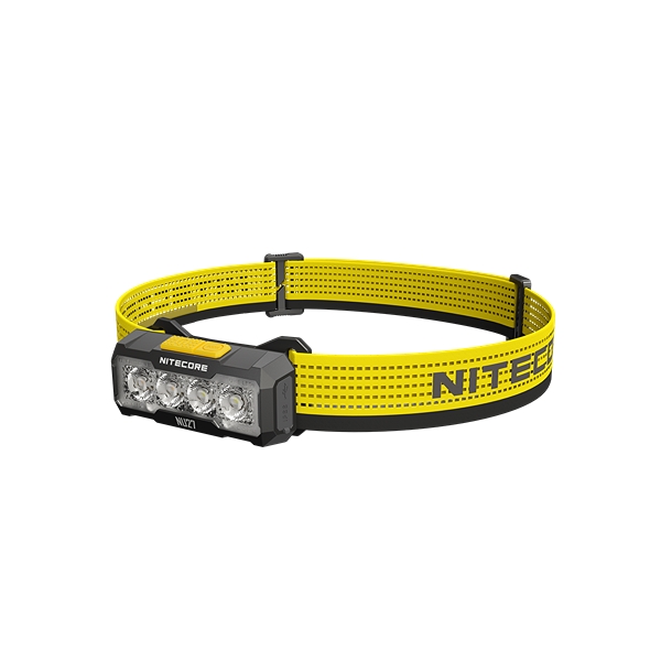 Nitecore NU27 600 Lumen flerfärgad pannlampa (3000K/4500K/6500K)