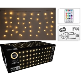 LED Gardinljus 300 x 60 cm 120 LED, Varmvit   