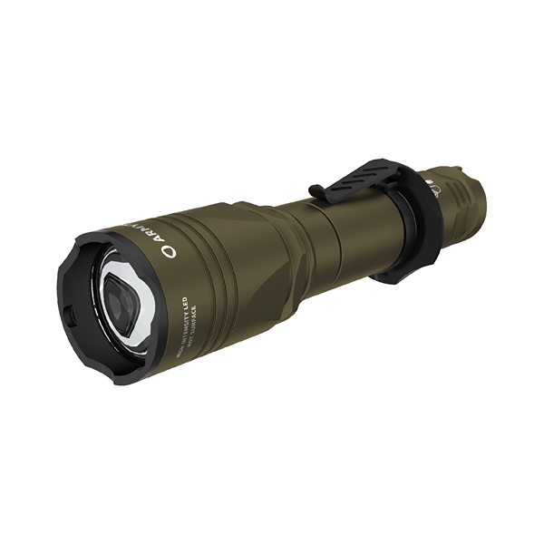 Armytek Dobermann Pro Tactical Ficklampa, Varmljus, 1400 lm, Olivgrön