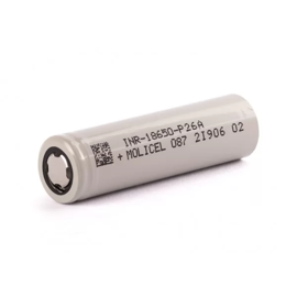 Molicel INR18650-P26A 3,6 Volt Li-Ion batteri 2600mAh